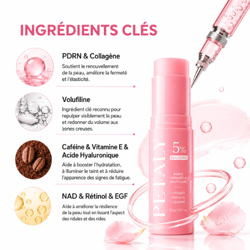 Baume volumisant au collagène PDRN