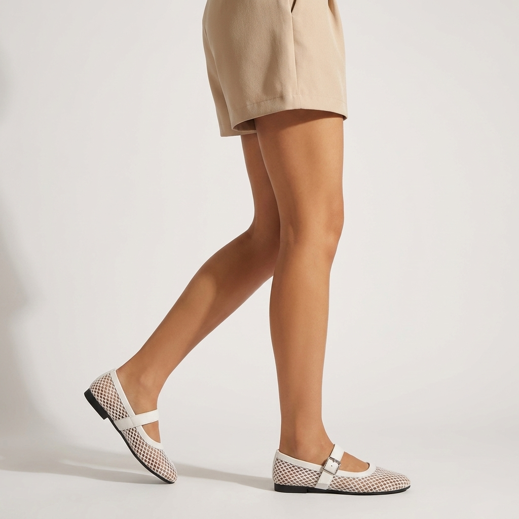 Ballerine tressée